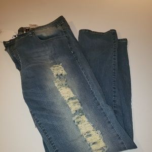 Blue Rope distressed jeans